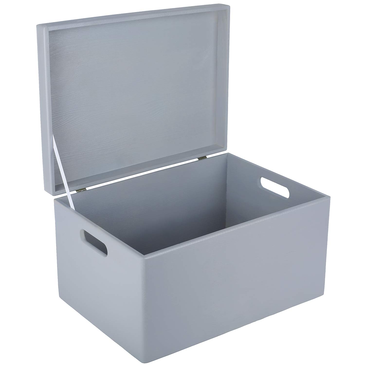 Amazon.com: Creative Deco Large Gray Wooden Box Storage with